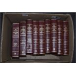 Ten volumes of The Children's Encycloped