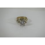 14ct Diamond Solitaire Ring