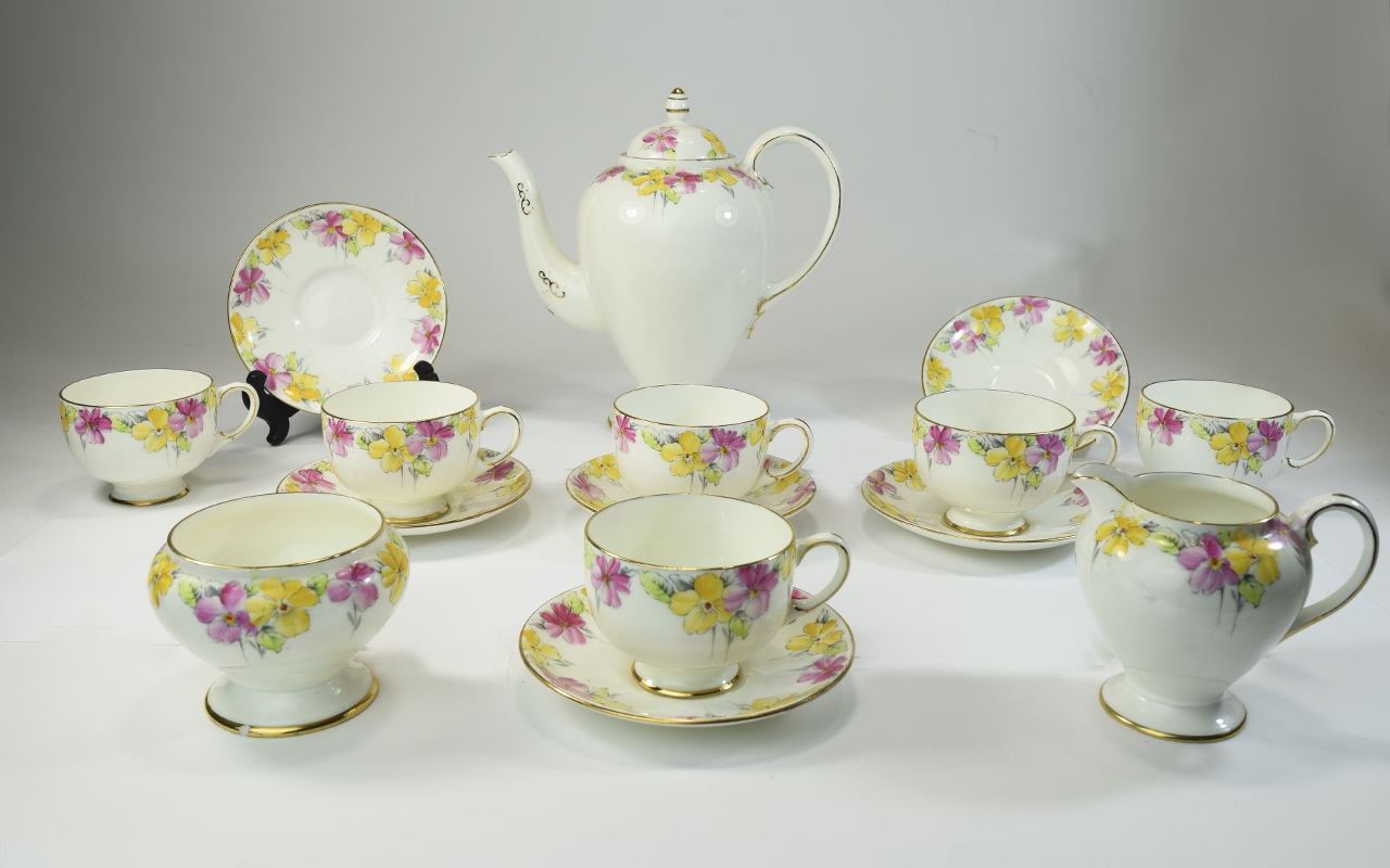 Paragon Fine China Tea Set. Comprising