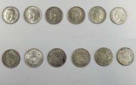 A Collection of High Grade Silver George