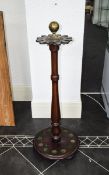 Victorian Mahogany Cue / Rack / Stand, t