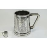 Early 20th Century Egyptian Tankard. Whi