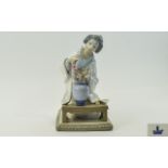 Lladro Figurine ' Oriental Girl ' Model
