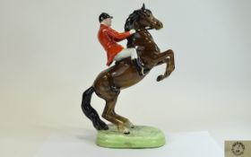 Beswick Figure of a Huntsman (On Rearing