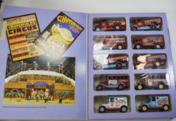 Corgi Chipperfields Circus 10 Vintage Die cast Model Vehicles. Boxed and In Unused Mint Condition.