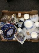 Box of Assorted Ceramics