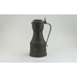 Pewter Tappit Hen Lidded Measure Late 18th early 19th century,