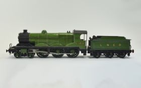 An Early and Heavy 1920's / 1930's Hornby O Gauge Electric Metal Locomotive No 5169 Painted In