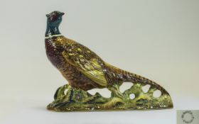 Beswick Bird Figure ' Pheasant ' 2nd Version. Model No 1226. Designer A. Gredington. Height 6