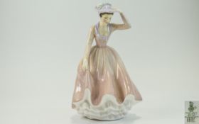 Royal Doulton 1960's Figurine ' Sweet April ' HN2215. Issued 1965 - 1967. Designer M. Davies. Height