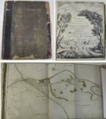 A Survey With Maps Folio Volume John Trafford Esq, Surveyed By William Bennet 1782.