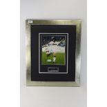 Football Interest. Signed photo of Del P