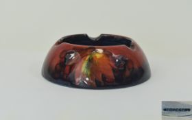 Moorcroft Large Flambe Leaf and Berry Pa