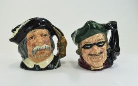 Royal Doulton Character Jugs ( 2 ) In To