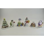 Royal Doulton The Frosty Family Collecti