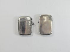 Victorian Silver Hinged Press Button Rel