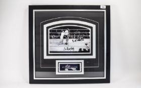 Boxing Interest. Signed photo Sir Henry