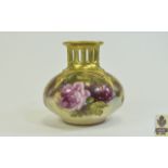Royal Worcester Hand Painted and Signed