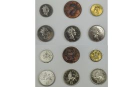 A Collection of British Proof Coins ( 6