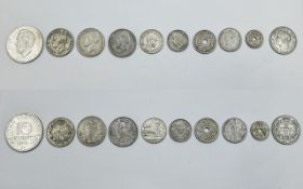 A Fine Collection Of High Grade Silver W