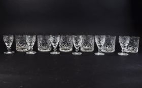 Collection Of Royal Doulton Liqueur Glas