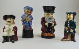 A Collection of 1930's Hand Painted Shor