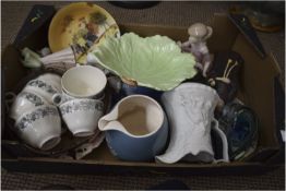 Box of Assorted Ceramics etc