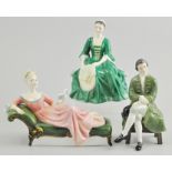 Royal Doulton figure, "Repose" HN2272, another Royal Doulton figure,