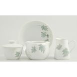 Large collection of Noritake dinner and teaware, "Wild Ivy" pattern, numbered 102,