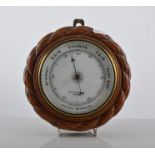 Tenco electric mantel clock, nautical style, height 14cms,