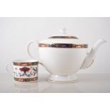 Royal Worcester part tea and coffee service, Prince Regent design,