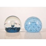 Caithness limited edition paperweight "Trilogy", 448 of 750, diameter approximtely 8cms,