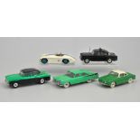 A collection of Dinky and other diecast, including Cunningham C-5R Road Racer, 133; Humber Hawk,