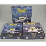 Corgi Diecast:  Three aviation archive models, Avro Lancaster RAF Coastal Command,