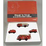 Corgi Toys, Limited Edition Fire & Rescue Service in Hampshire Presentation Set, cc 99152, (boxed).