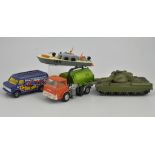 Diecast models, various vehicles, plastic models, (a quantity).