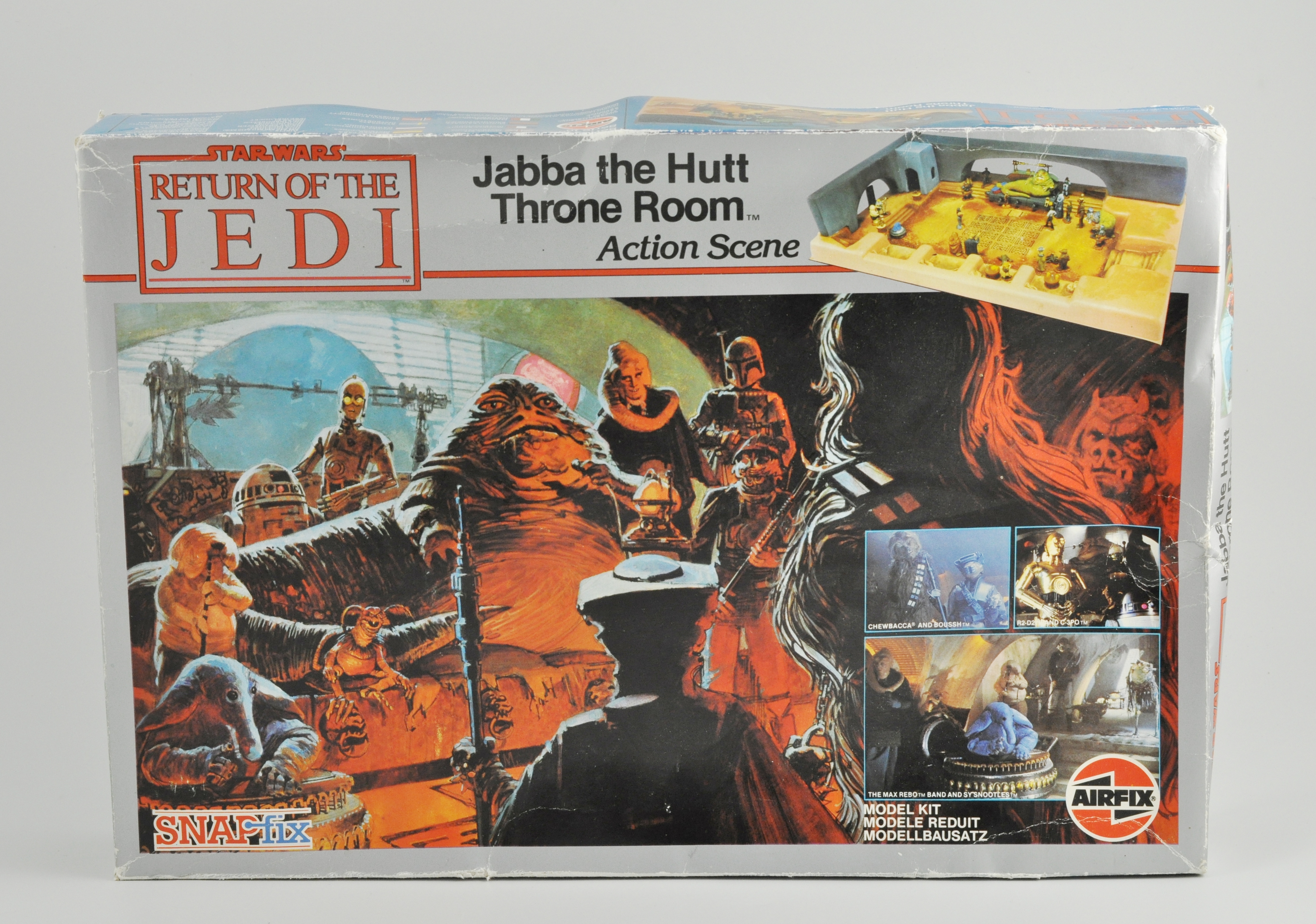 STAR WARS: Airfix Star Wars Return of the Jedi, “Jabba the Hutt Throne Room”,