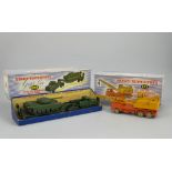 Dinky Supertoys Tank Transporter, with tank, Gift Set No.