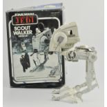 STAR WARS: A Palitoy 'Return of the Jedi Scout Walker' in original box with instructions and a