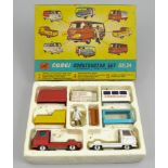 Corgi Constructor set GS/24, complete with polystyrene tray and blue and yellow box.