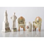 Quantity of Crested china, Shelley, Carlton, Arcadian, Victoria, Foley, novelty souvenirs.