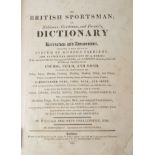 William Augustus Osbaldiston, British Sportsman, third edition 1812, calf defective, W J Miles,