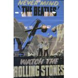 Poster:  Nevermind the Beatles, Watch The Rolling Stones,
