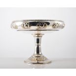 WMF plated fruit bowl, height 20cms.