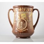 Royal Doulton limited edition loving cup to Commemorate the Coronation of Queen Elizabeth II at