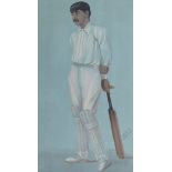 After Leslie Ward, "Spy", cricket prints, Lord Harris, Kent, Vanity Fair July 16th 1881,