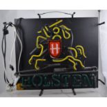 Holsten Beer Neon sign, width 53cms.