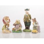 Beswick figures, Gentleman Pig, 16cm and five Beswick Beatrix Potter models, Lady Mouse,