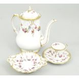 Royal Crown Derby, Royal Antoinette coffee set, (part).