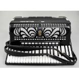 Galotta 'Caprice' piano accordian, 51cm, cased.